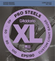 Photos - Strings DAddario XL ProSteels Bass 40-100 