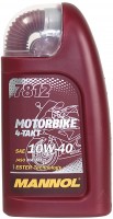 Photos - Engine Oil Mannol Motorbike 4-Takt 10W-40 1 L