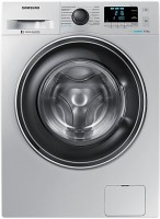 Photos - Washing Machine Samsung WW80K62E07S silver