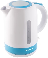 Photos - Electric Kettle Scarlett SC-EK18P42 2200 W 1.7 L  white