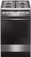 Photos - Cooker Amica 57GEH3.33HZpTa Xx stainless steel