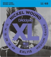 Photos - Strings DAddario XL Nickel Wound 11-49 