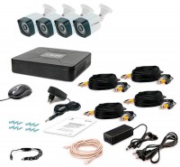 Photos - Surveillance DVR Kit Tecsar AHD 4OUT Light Lux