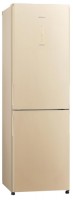 Photos - Fridge Hitachi R-BG410PUC6X GBE beige