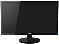 Photos - Monitor Acer P196HQL 19 "  black