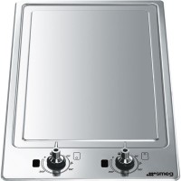 Photos - Hob Smeg PGF30T stainless steel