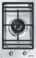 Photos - Hob Smeg PGF31G stainless steel