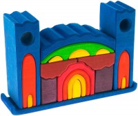 Photos - Construction Toy Nic Castle Large Blue 523268 