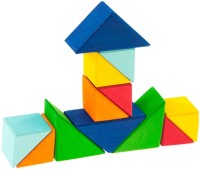 Photos - Construction Toy Nic Building Blocks Square Triangles 523345 