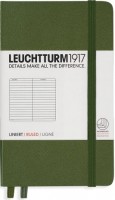 Photos - Notebook Leuchtturm1917 Ruled Notebook Pocket Green 