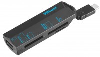 Photos - Card Reader / USB Hub Trust USB-C Cardreader 