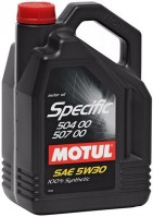 Photos - Engine Oil Motul Specific 504.00-507.00 5W-30 4 L