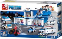 Construction Toy Sluban Police Truck M38-B0376 