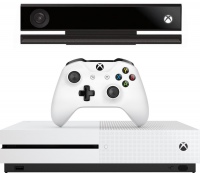 Photos - Gaming Console Microsoft Xbox One S 500GB + Kinect + Game