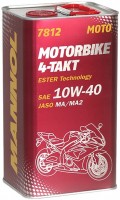 Photos - Engine Oil Mannol Motorbike 4-Takt 10W-40 4 L