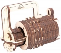 3D Puzzle UGears Combination Lock 70020 