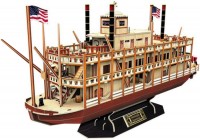 Photos - 3D Puzzle CubicFun Mississippi Steamboat T4026h 