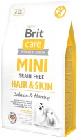 Photos - Dog Food Brit Care Grain-Free Adult Mini Breed Hair/Skin 