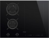 Photos - Hob Smeg PM6621 black