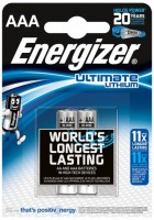 Battery Energizer Ultimate  2xAAA