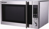 Photos - Microwave Sharp R 92STW stainless steel