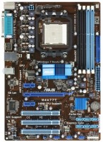 Photos - Motherboard Asus M4A77T 