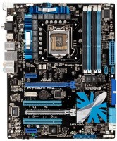 Photos - Motherboard Asus P7P55D-E PRO 