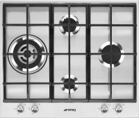 Photos - Hob Smeg PX164L stainless steel