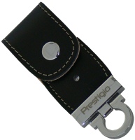 Photos - USB Flash Drive Prestigio Leather Data Flash 16Gb 