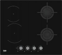 Photos - Hob Beko HILM 64222 S black