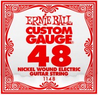 Photos - Strings Ernie Ball Single Nickel Wound 48 