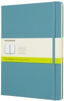 Photos - Notebook Moleskine Plain Notebook Extra Large Turquoise 