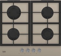 Photos - Hob Beko HILG 64225 SBG beige