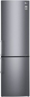 Photos - Fridge LG GA-B499YLCZ silver