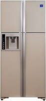 Photos - Fridge Hitachi R-W660PUC3 GBE beige