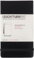 Notebook Leuchtturm1917 Plain Reporter Notebook Black