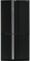 Photos - Fridge Sharp SJ-FP810VBK black