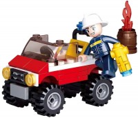 Photos - Construction Toy Sluban Fire Jeep M38-B0621 