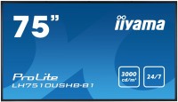 Photos - Monitor Iiyama ProLite LH7510USHB-B1 75 "  black