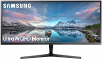 Photos - Monitor Samsung S34J550WQU 34 "  black