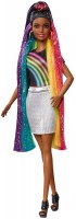 Photos - Doll Barbie Rainbow Sparkle Hair FXN97 