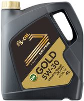Photos - Engine Oil S-Oil Seven Gold 5W-30 4 L