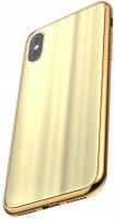 Photos - Case BASEUS Glass Sparkling Case for iPhone X/Xs 