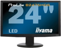 Photos - Monitor Iiyama ProLite B2475HDS 24 "  black