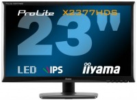 Photos - Monitor Iiyama ProLite X2377HDS 23 "  black