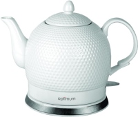 Photos - Electric Kettle Optimum CJS-1312 1000 W 1.2 L  white