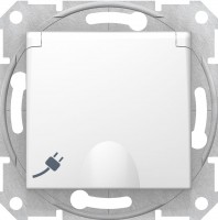 Photos - Socket Schneider Sedna SDN3100121 white