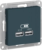 Photos - Socket Schneider AtlasDesign ATN000833 green