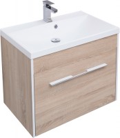 Photos - Washbasin cabinet AQUANET Avgusta 75 00210029