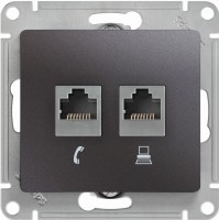 Photos - Socket Schneider Glossa GSL001385 graphite